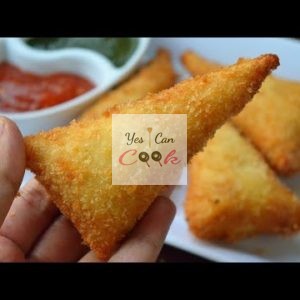 Bread Cone Samosa