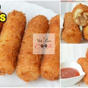Bread Chicken Cheese Fingers Recipe