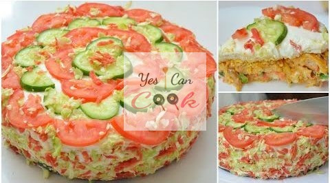Bread Chicken Cake