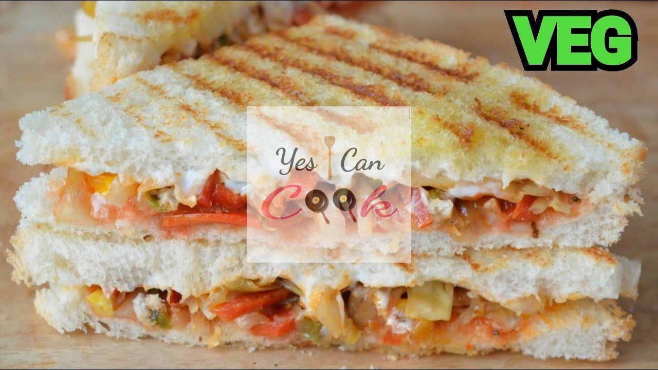 Vegetable Chinese Grilled Sandwich
