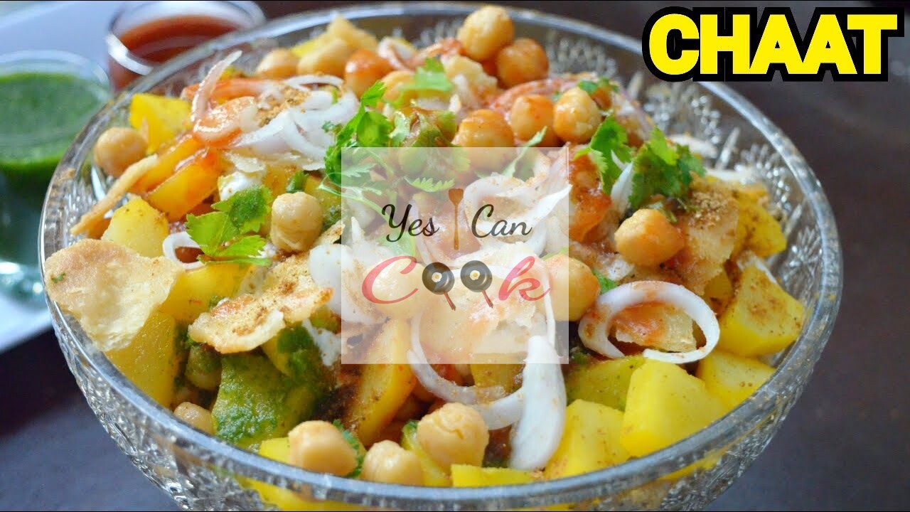 Famous Channa Chaat with 3 Chatneys