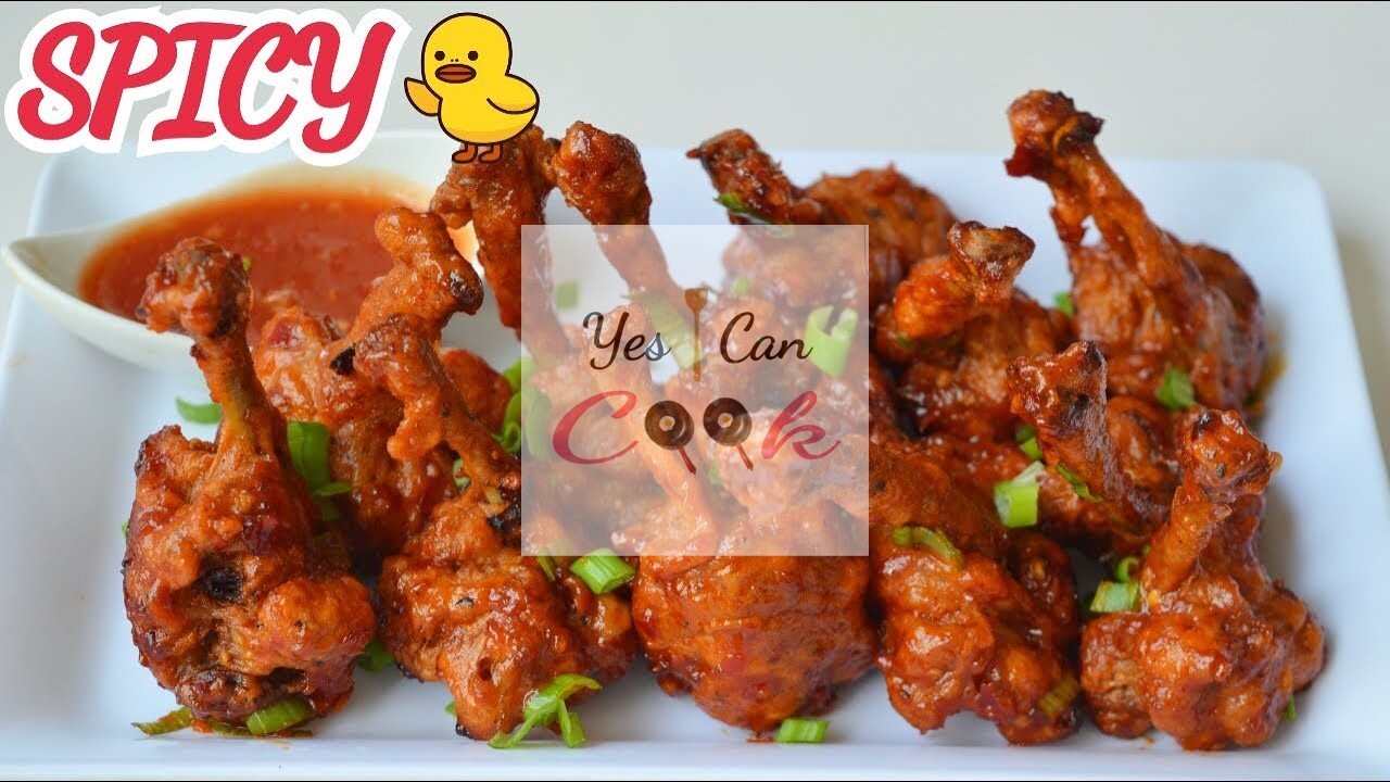 Schezwan Chicken Lollipop