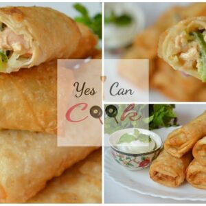 Creamy Chicken Mint Rolls