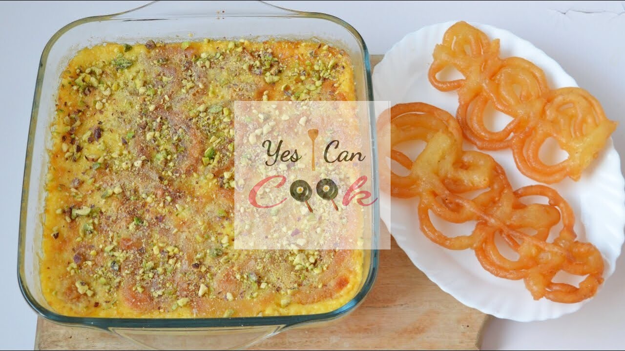 Jallebi Pudding