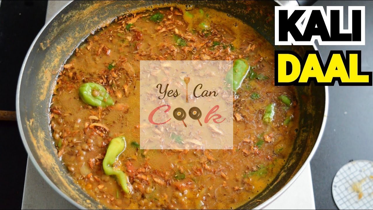 Kali Masoor Ki Daal