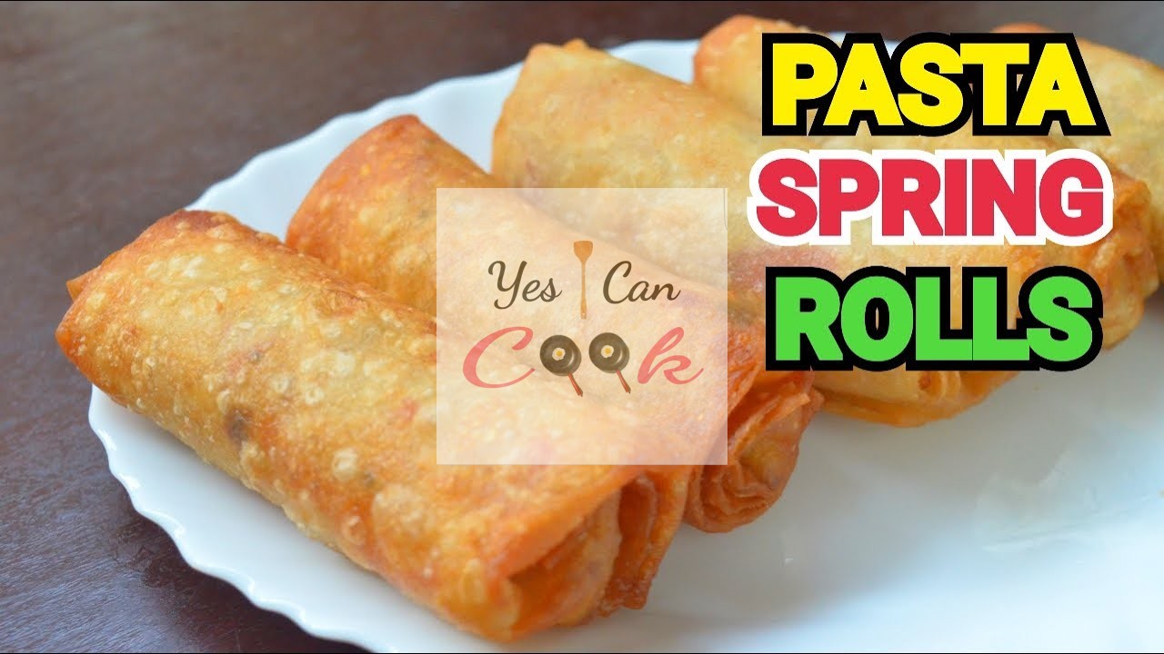 Pasta Spring Roll