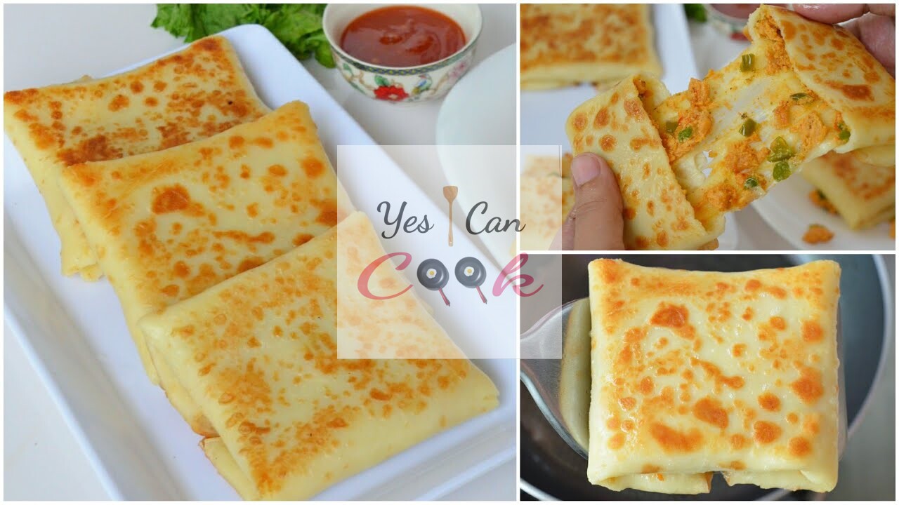 Tandoori Cheese Crepes
