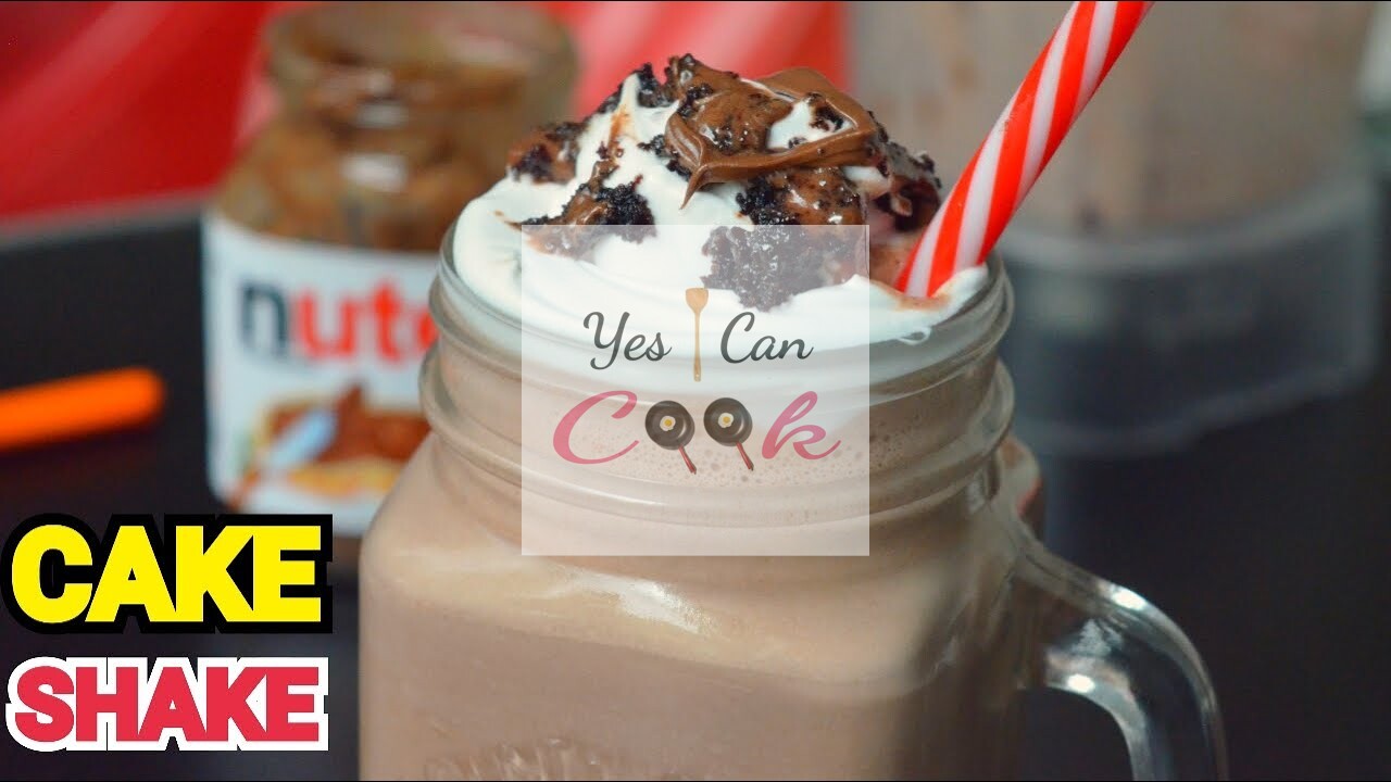 Nutella Cake Shake