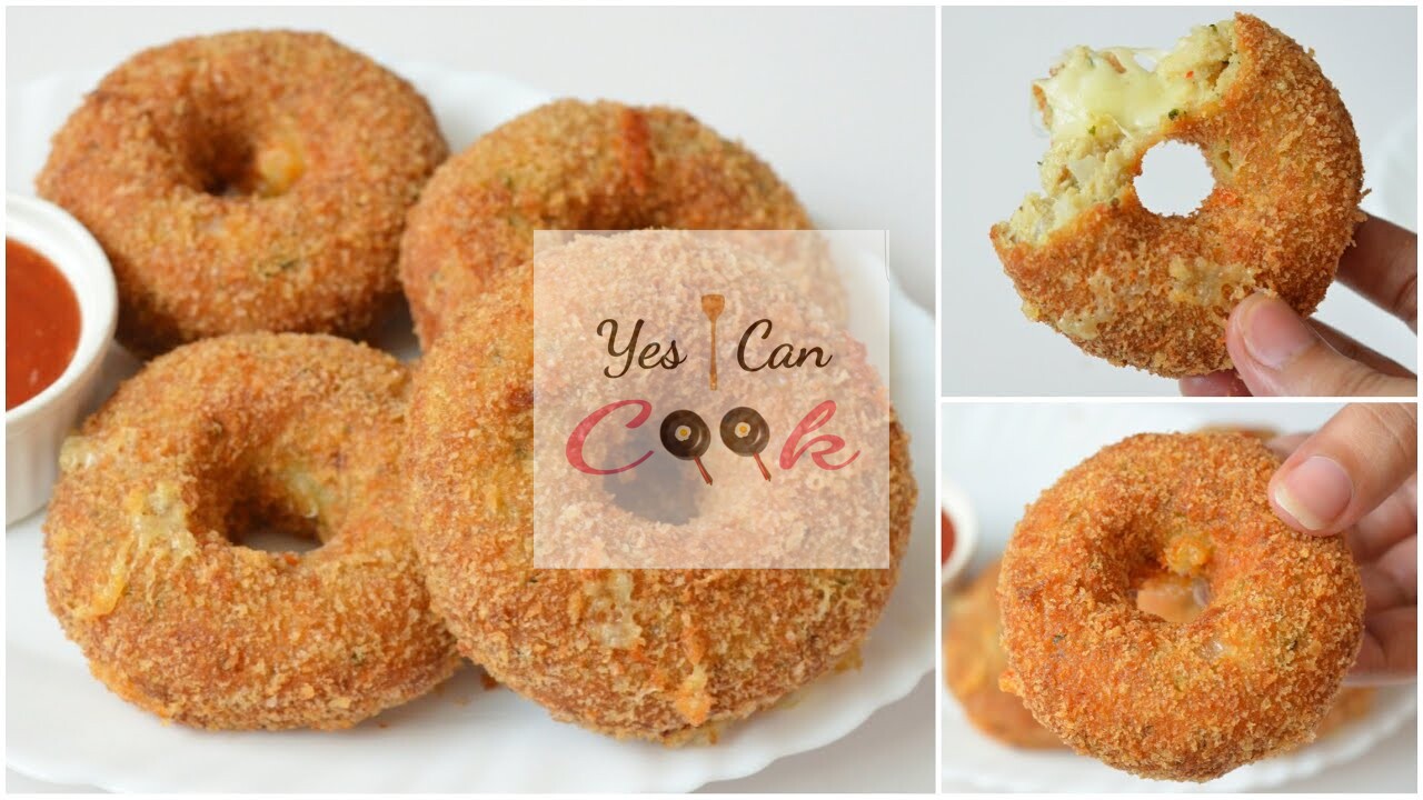 Chicken Cheese Donuts