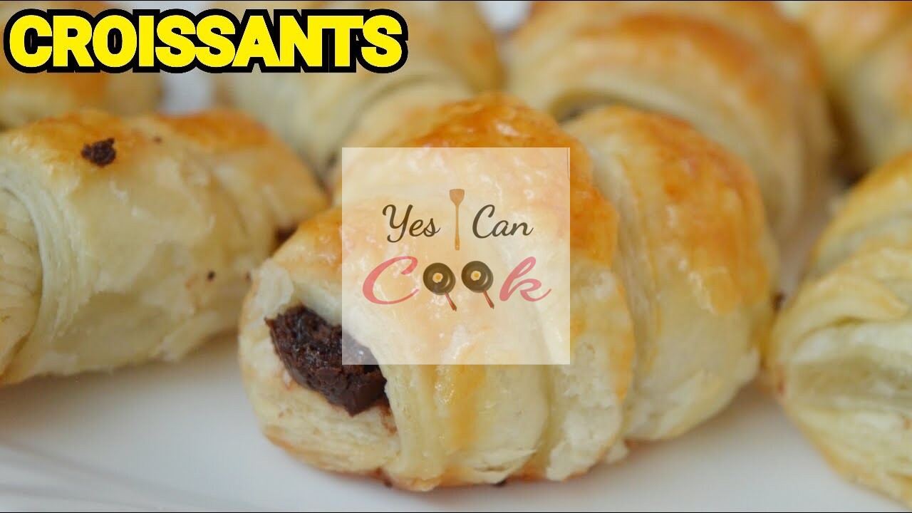 Easy Chocolate Croissants