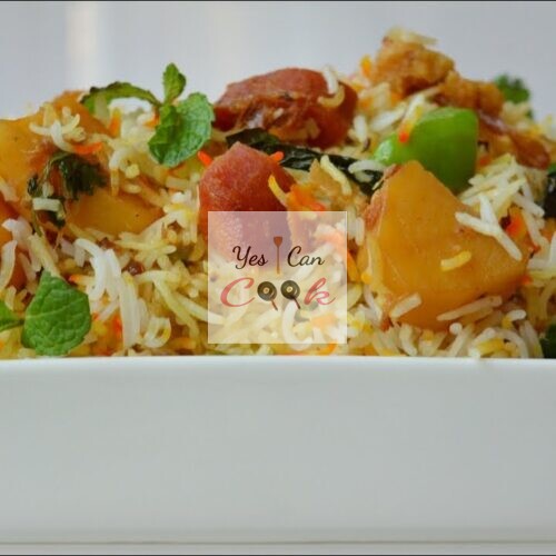 Vegetable Dum Biryani
