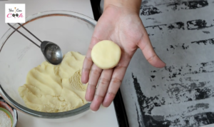 Round Cookie Shape- Coconut Cookies