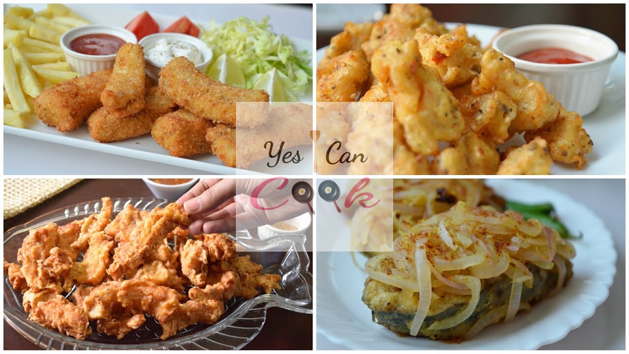 4 Fried Fish Recipes