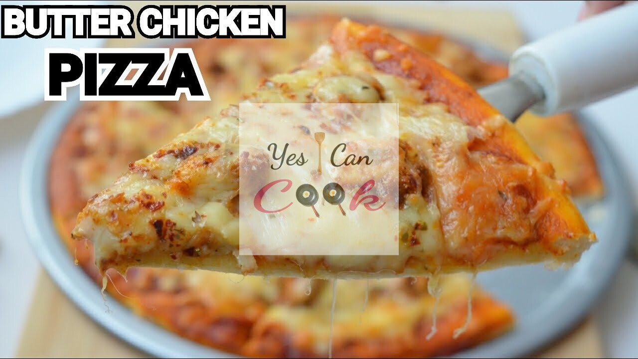 Butter Chicken Pizza