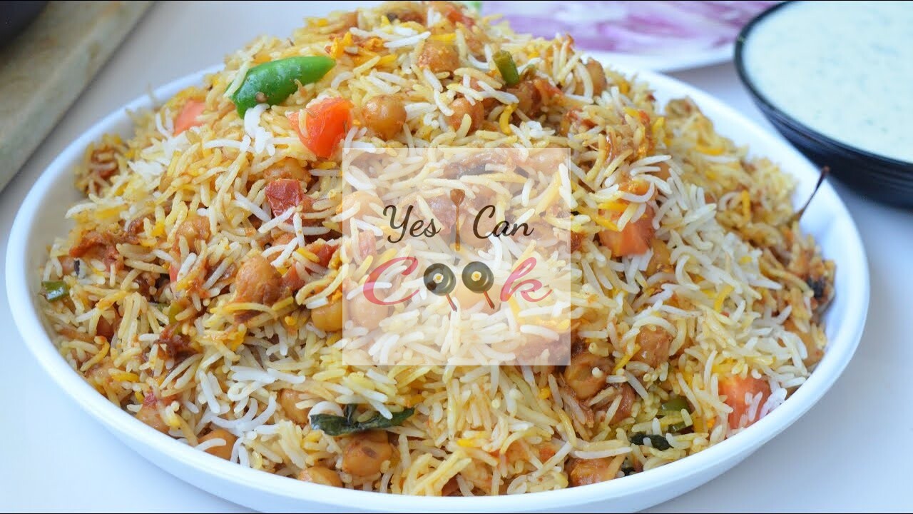Masaledar Chana Biryani
