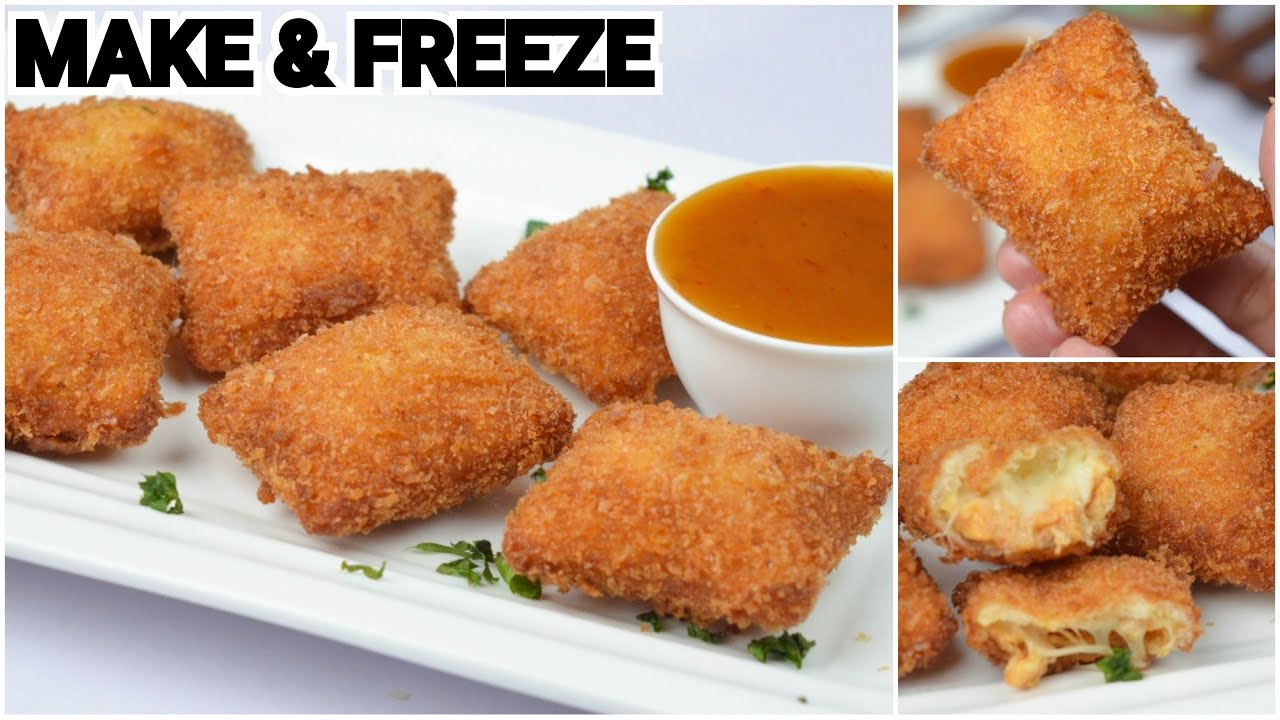 Make & Freeze Bread Cheese Bites
