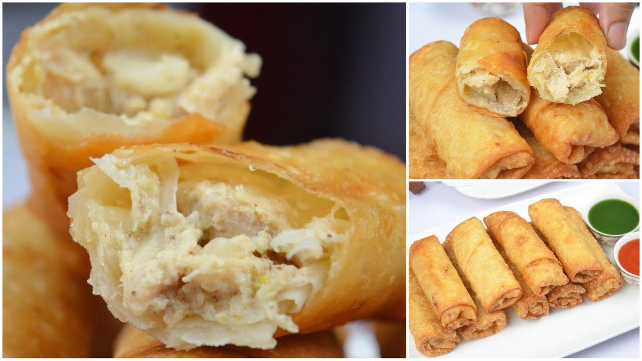 Smoked Malai Boty Crispy Rolls