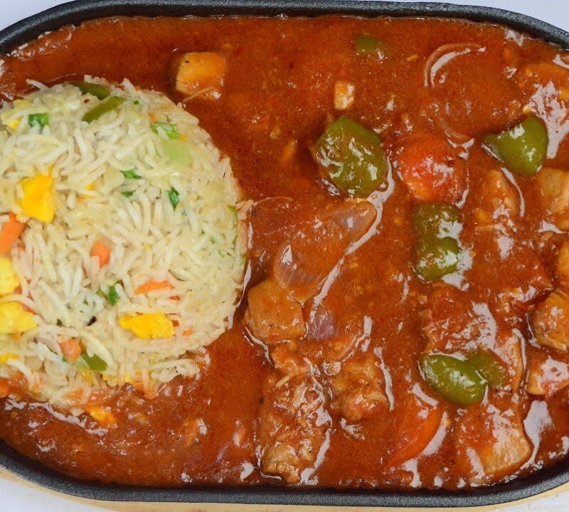 Sizzler Chicken and Fried Rice Recipe