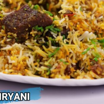 Aromatic Beef Biryani