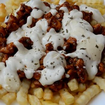 BBQ Chicken Loaded Fries