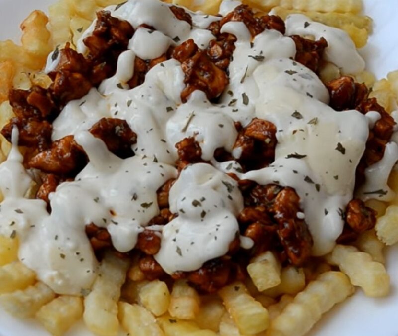 BBQ Chicken Loaded Fries