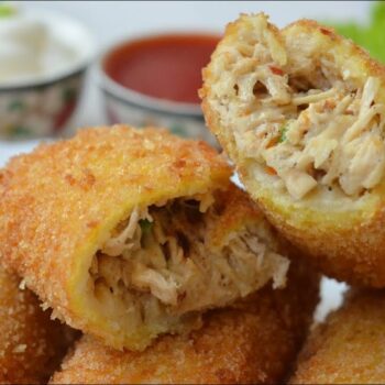 Bread Chicken Cheese Mayo Rolls