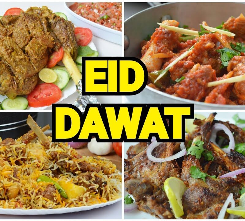 Eid Dawat Menu