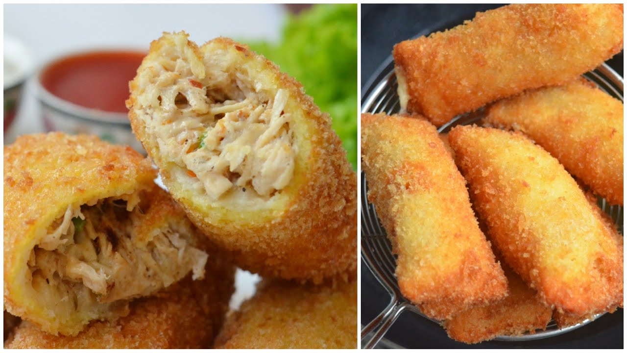 Monsoon Special Bread Chicken Cheese Rolls Recipes