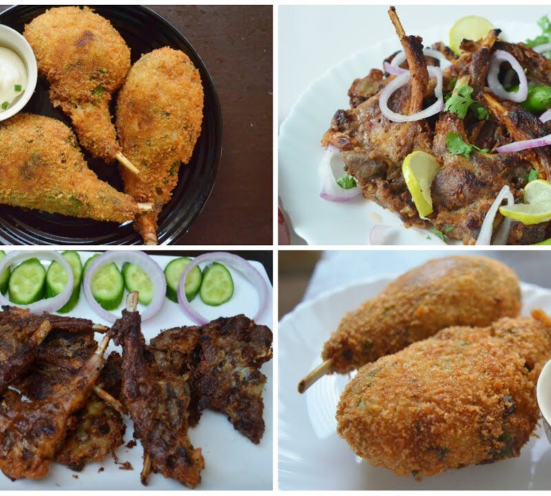 Mutton Fried Chops 3 Ways