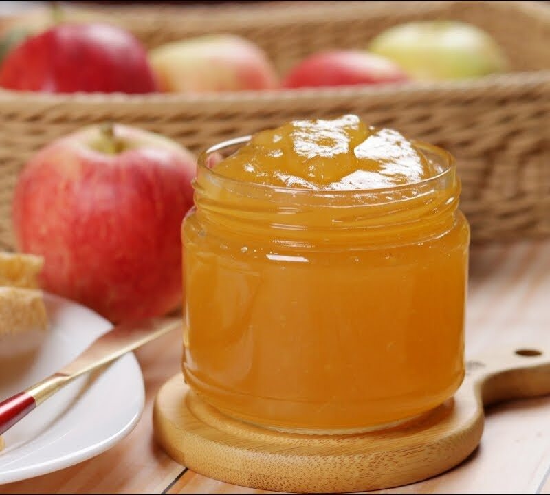 4 Ingredients Apple Jam
