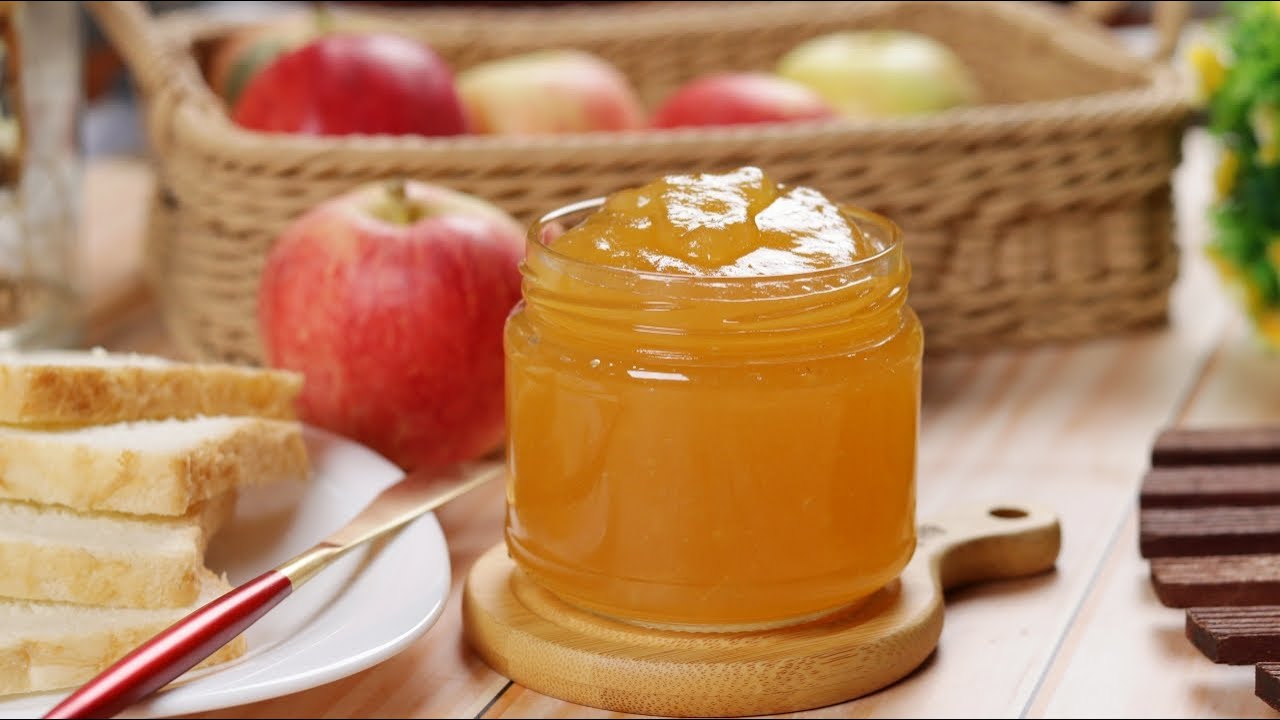 4 Ingredients Apple Jam Recipe