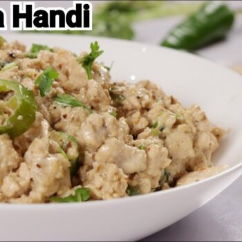 White Chicken Keema Handi