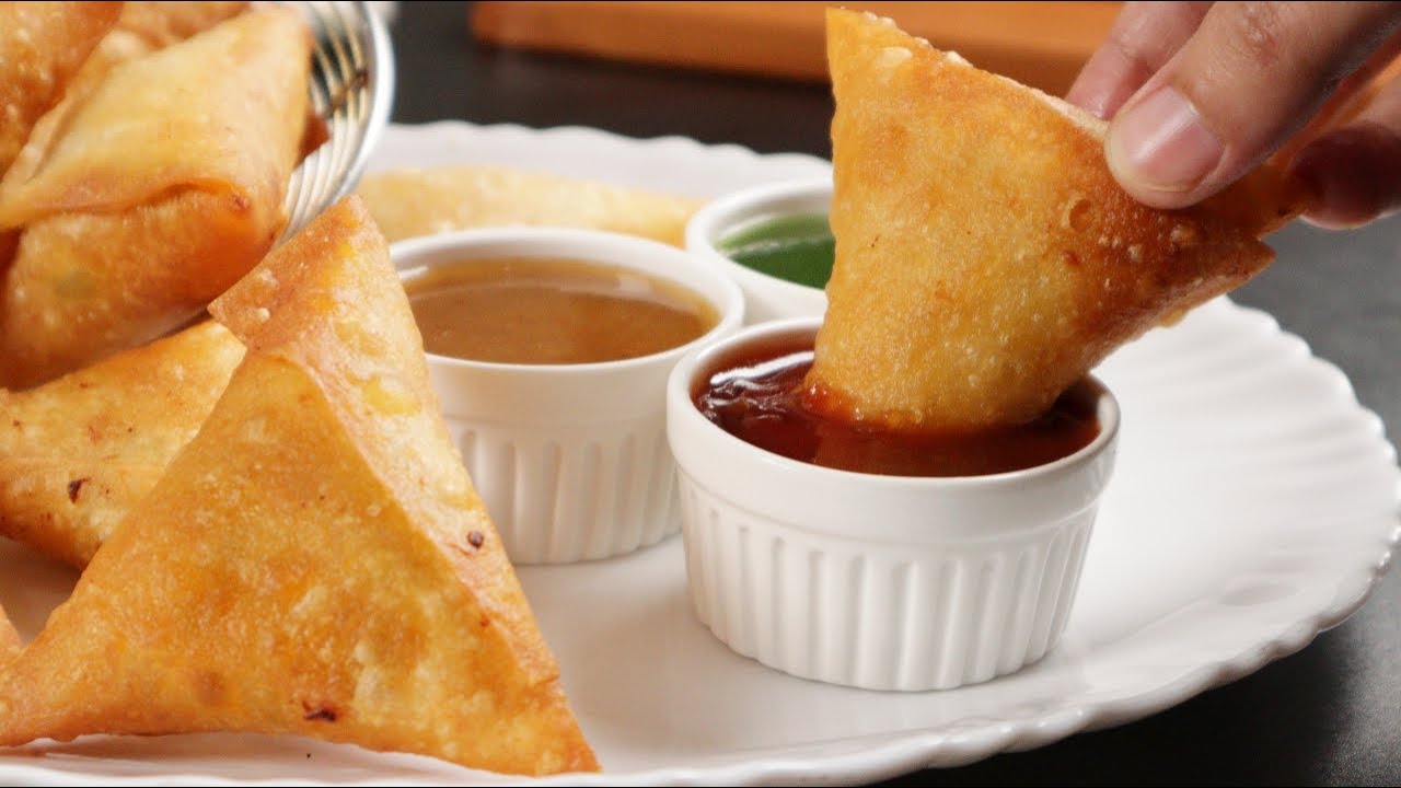 Tandoori Chicken Resha Samosa Recipe