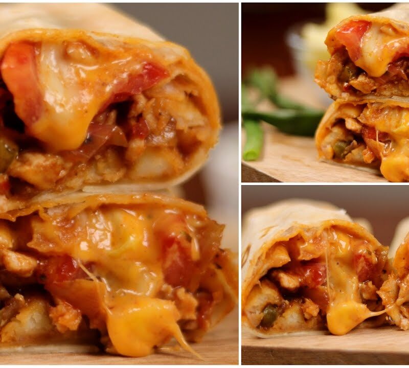 Chicken Burritos With Homemade Tortilla Recipe