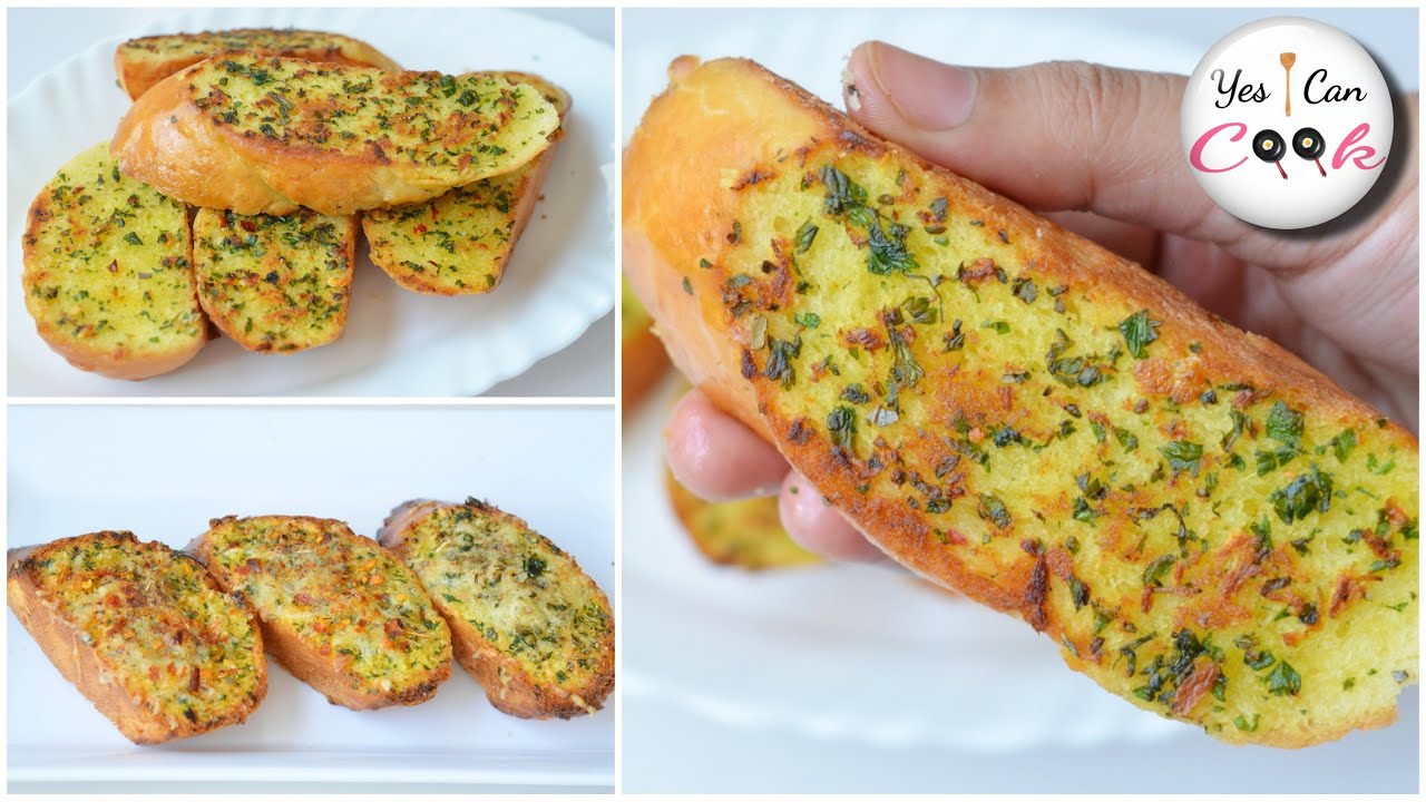 Garlic Bread Recipe two different ways