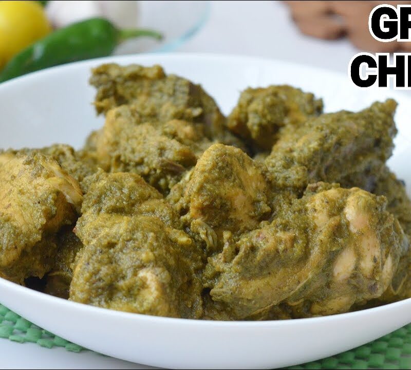 Green Masala Chicken