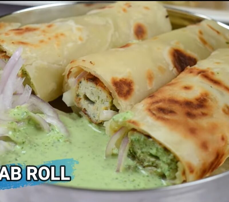 Kabab Paratha Roll