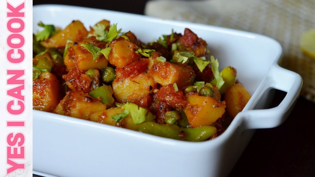 Healthy Mixed Vegetables Dish