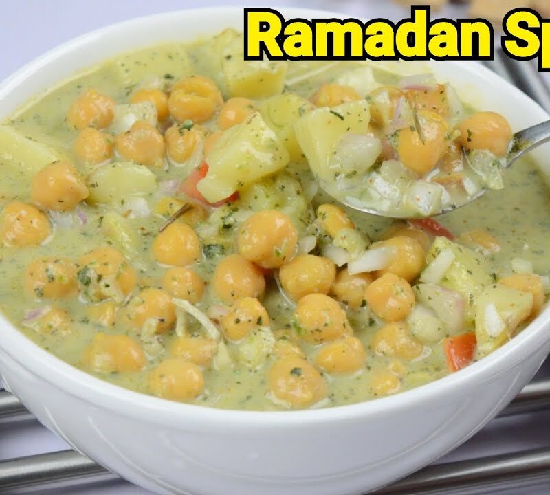 Quick and Easy Green Chana Chaat