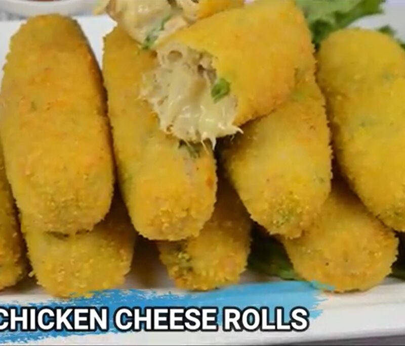 Unique Chicken Cheese Roll Recipe