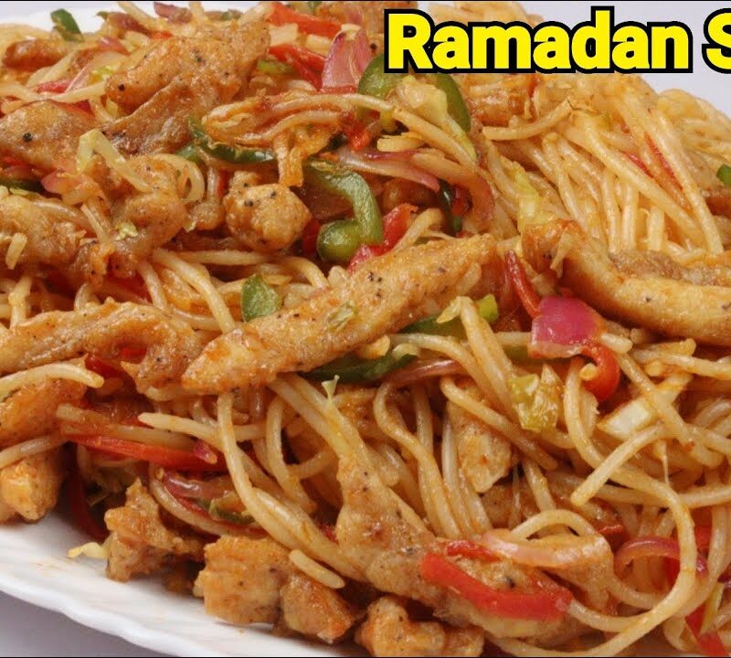 Chicken Chowmein Ramadan Special
