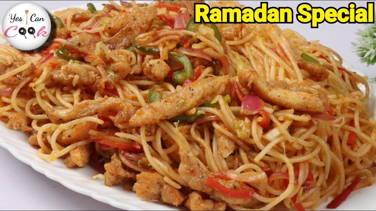 The Tastiest Chicken Chowmein Ramadan Special Recipe