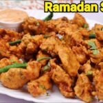 Chicken Pakora With Spicy Dip Sauce Ramadan Special