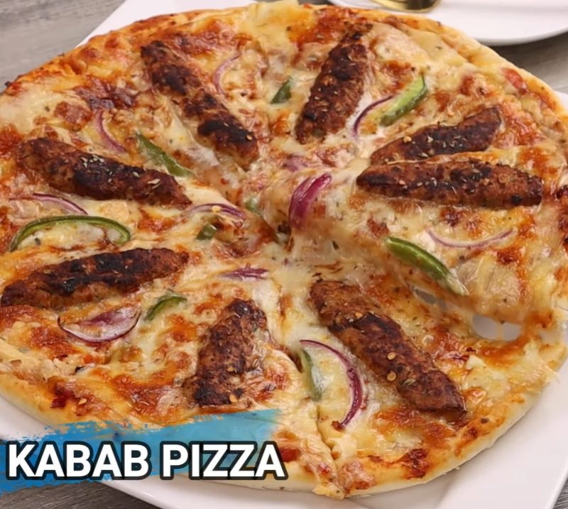 Seekh Kabab Pizza