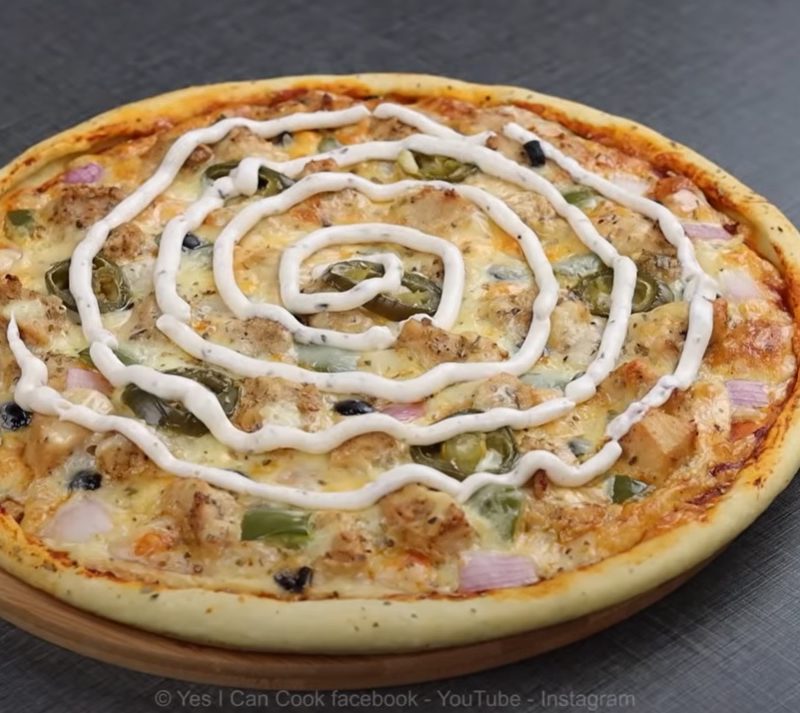 Afghani Pizza