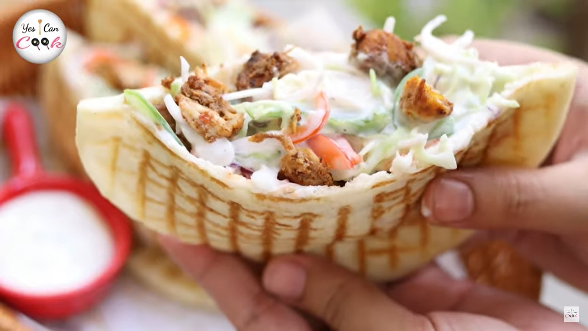 Shawarma Pockets recipe for Ramadan Iftar
